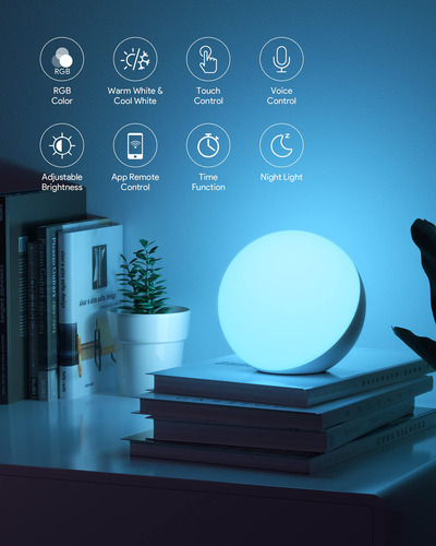 Lámpara De Mesa Inteligente Lámpara De Escritorio Regulable