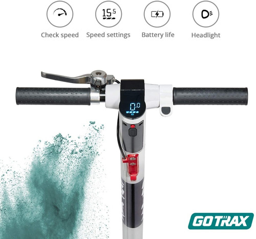Patineta Electrica 12 Millas De Largo Alcance Gotrax Xr
