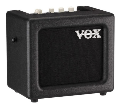 Amplificador VOX Mini Mini3 G2 Valvular para guitarra de 3W color negro 220V