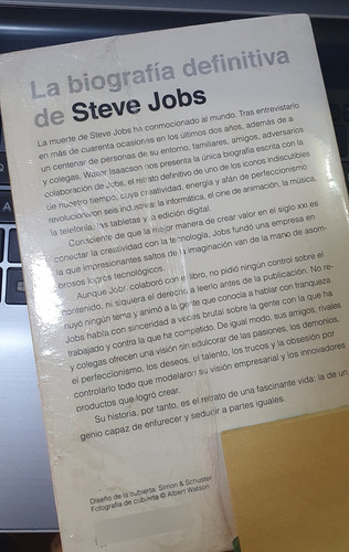 Steve Jobs - Walter Isaacson - Vintage Español (Usado)