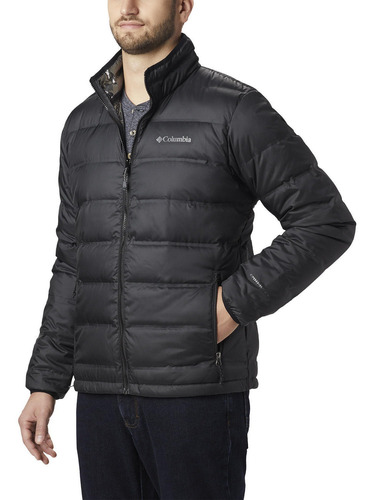 Parka Hombre Wild Card Jacket Polyester Negro Columbia