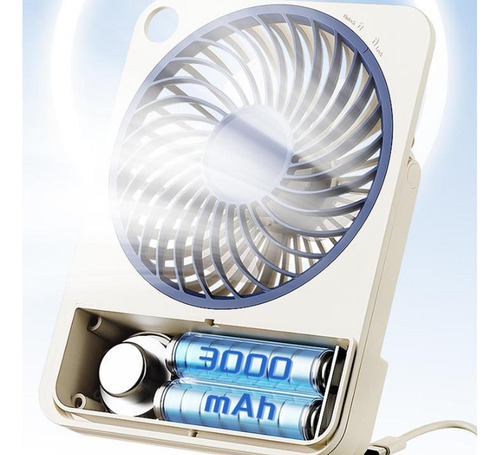 Ventilador De Escritorio 3 Modos Ajustables Tranquilos