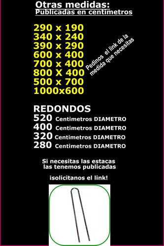 Imagen 4 de 7 de Cubrepileta Cobertor Rafia Plus 1200x600 37 Ojales