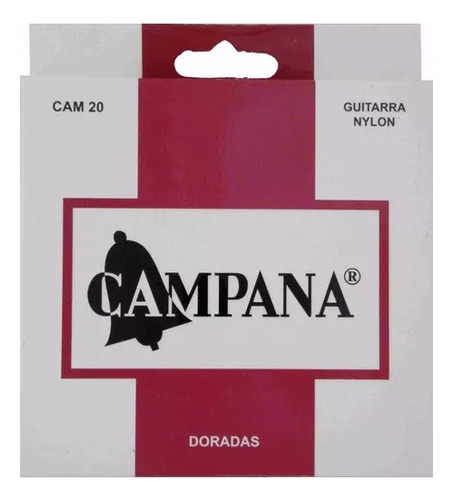 Encordado De Guitarra Criolla Campana Cam20 Doradas
