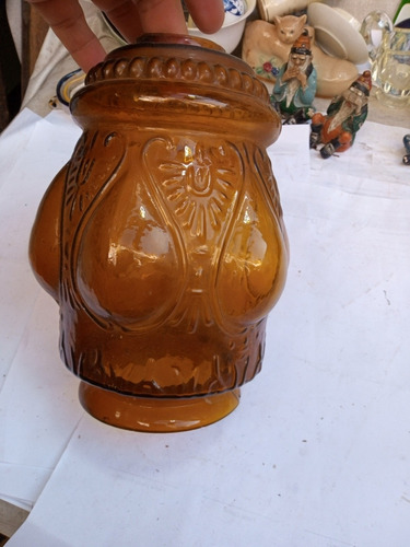 Pieza De Farol Vidrio Antiguo