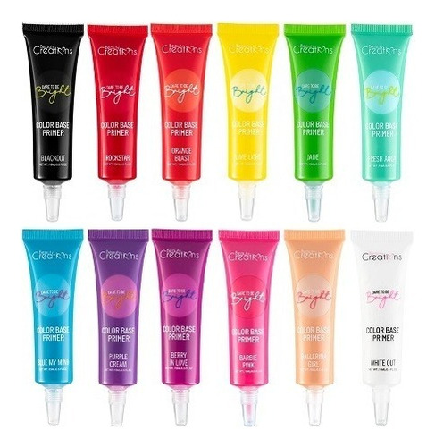 Beauty Creations Dare To Be Base Primer De Colores