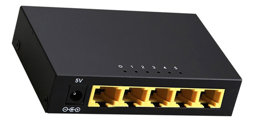 Conmutador De Red/divisor De Internet/5 Puertos/adaptador De