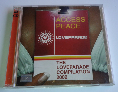 Loveparade Compilation 2002 Acess Peace 2 Cds Made In Mexico