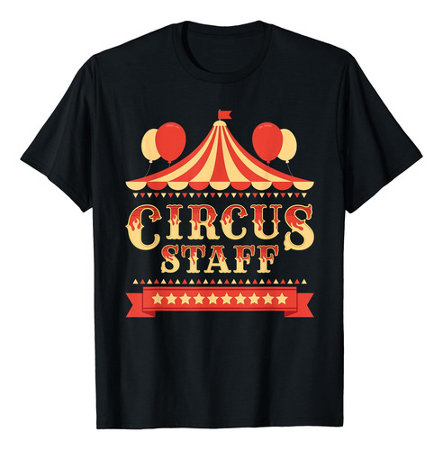 Circus Staff - Playera De Disfraz De Circo Para Fiesta De C