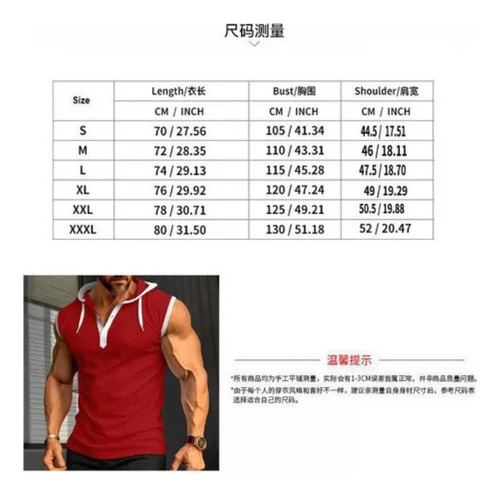 Camiseta Regata Masculina Com Capuz Casual Sem Mangas