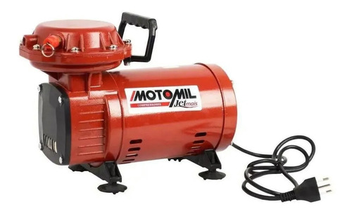 Compressor de ar mini elétrico portátil Motomil Jetmil 0L 250W 110V/220V 60Hz