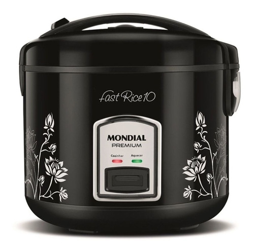 Panela Elétrica De Arroz 700w Pe-44 Preto Mondial 110v