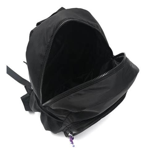 Mochila Niles Skora Urbana Reforzada Porta Mat Yoga Negra Color Negro Diseño De La Tela Liso