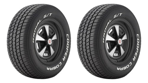 Kit 2 Pneus Cooper Cobra 255/70r15 Gt Radial 108t L/ Brancas