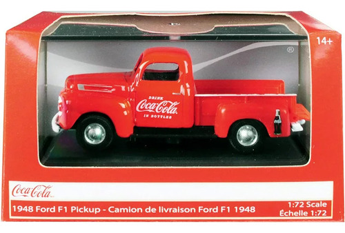 Motorcity Classics - 1/72 -1948 Ford F1 Pickup -  Coca Cola