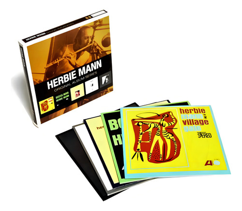 Box 5 Cd´s Herbie Mann Original Album Series