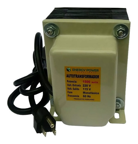 Transformador 1500 Watts De Potencia ( 220v. / 110v.-120v. )