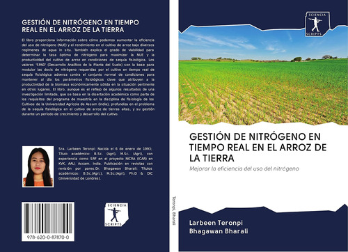 Libro: Gestión De Nitrógeno En Tiempo Real En El Arroz De La