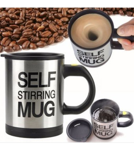 Vaso Taza Pocillo Batidor Mezclador Eléctrico Mug Cafe