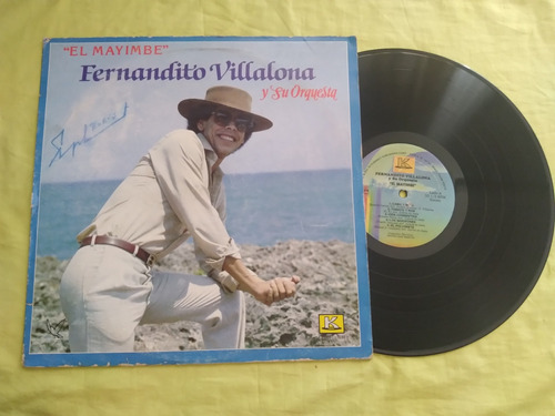 Fernando Villalona El Mayimbe Lp Vinyl 1982 Kubaney U S A