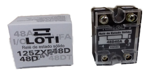 Imagem 5 de 5 de Relé De Estado Sólido Loti 48d40