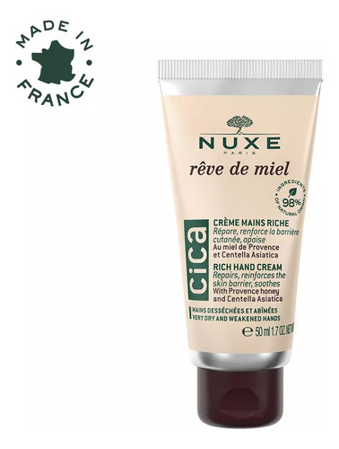 Nuxe Rêve De Miel Cica Crema De Manos 50ml