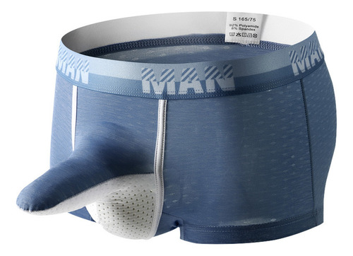 Calzoncillos Suaves Y Cómodos A La Moda Para Hombre, Sólidos