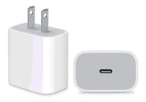 Taco Cargador Usb Tipo C 20w Apple iPhone 11 12 13 Y Otros