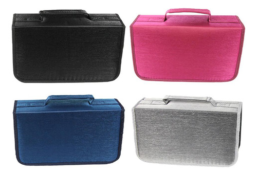 4pcs Estuche De Cd Estuche De Almacenamiento De Dvd: Estuche