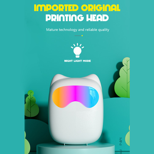Mini Impresora Térmica P De Bolsillo: Bt, Android/ios, Etiqu