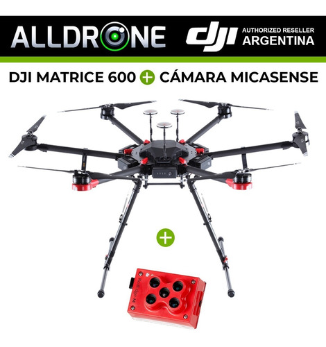 Dji Matrice 600 Camara Multiespectral Micasense Rededge Nvdi