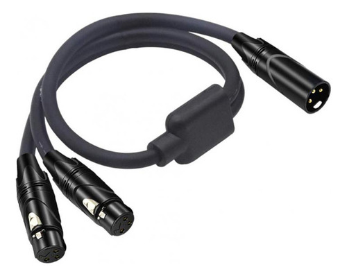 Cabo Divisor Em Y De 3 Xlr Para Soquete 2 Soquete Fêmea