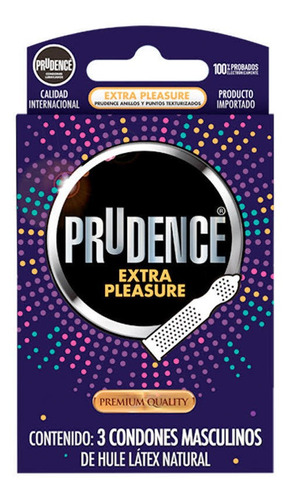 Prudence Condones Pleaseure  3 Preservativos