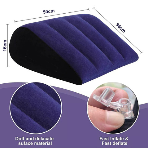 Hjm ..almohada Triangular Inflable Portabl,cojines Sexuale