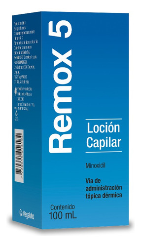 Remox 5 Loción Capilar 100 Ml (minoxidil)- (simil Capixidil)