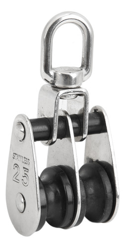 Polea Giratoria De Acero Inoxidable 304 De 25 Mm/1 Pulgada P