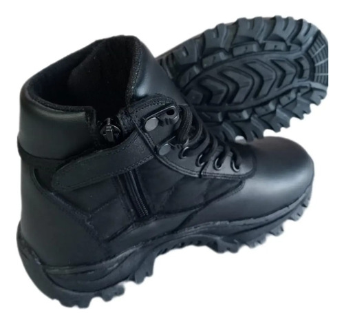 Botin Negro Tactico 