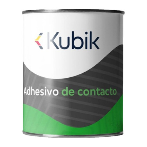 Adhesivo Pegamento Cemento Contacto Kubik 1/2 Kg 500g