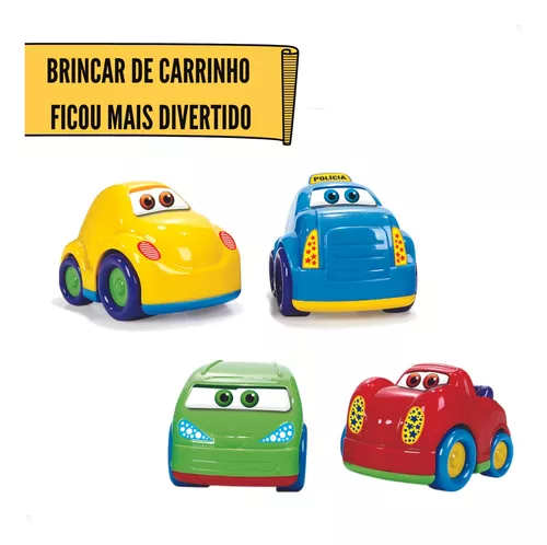 Infantil Divertimento Acompanhar Carro , Bebê Brinquedo Educativo Set ( 1-4  Anos ) , Pequeno Carro Jogos , Inclui 4 Carros