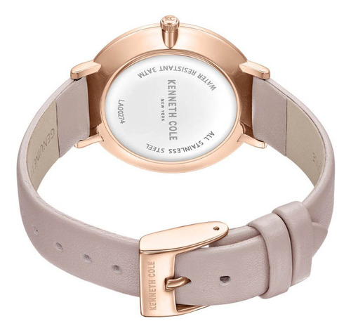 Reloj Kenneth Cole Mujer Piel Color Rosa Kcwla0027401