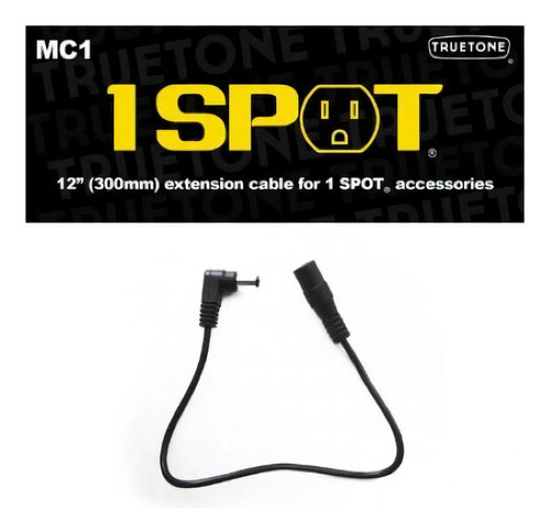 Cabo 1 Spot Extensor Para Fonte Com 1 Plug, 30cm