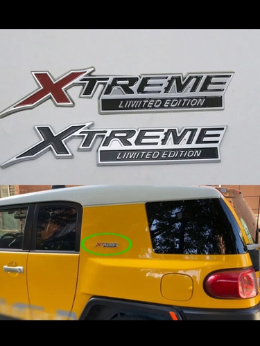 Emblemas X Treme Edición Limited 