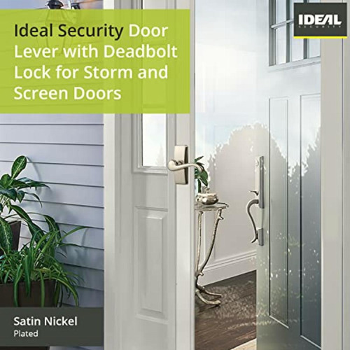 Ideal Security Deluxe Storm And Screen Picaporte Para Puerta