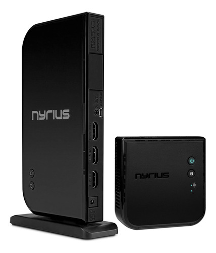 Nyrius Aries Home+ Wireless Hdmi 2x Entrada Transmisor Y Rec