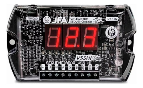 Voltímetro E Sequenciador Jfa Vs5hi Baixa/alta Voltagem