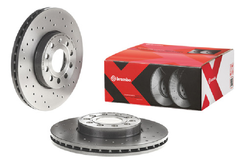 Par Disco Del Seat Altea Reference 2010 Al 2012 Brembo