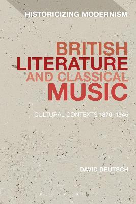 Libro British Literature And Classical Music - David Deut...