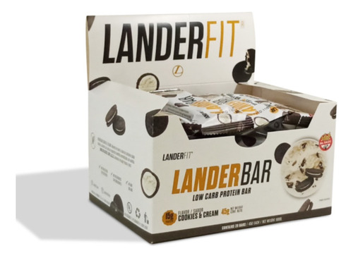 Landerbar Lowcarb Caja 20 Unidades - Landerfit