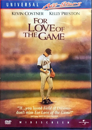 Dvd For Love Of The Game 4