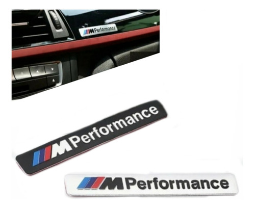 Emblema Bmw M Performace Motorsport Tablero Interiores